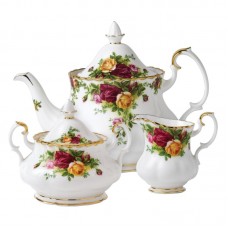 Royal Albert Old Country Roses 3 Piece Teapot Set RAL1249